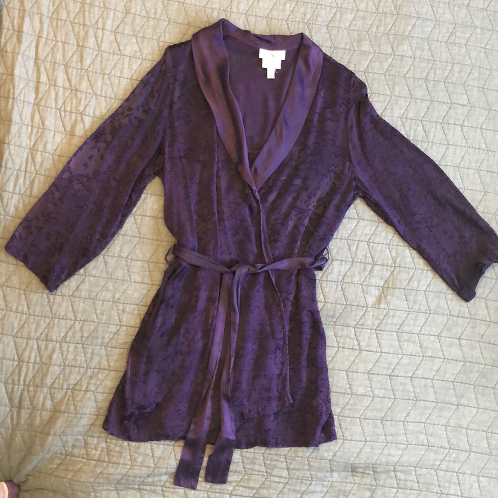 SOLD ‼️Valentino burnout silk
